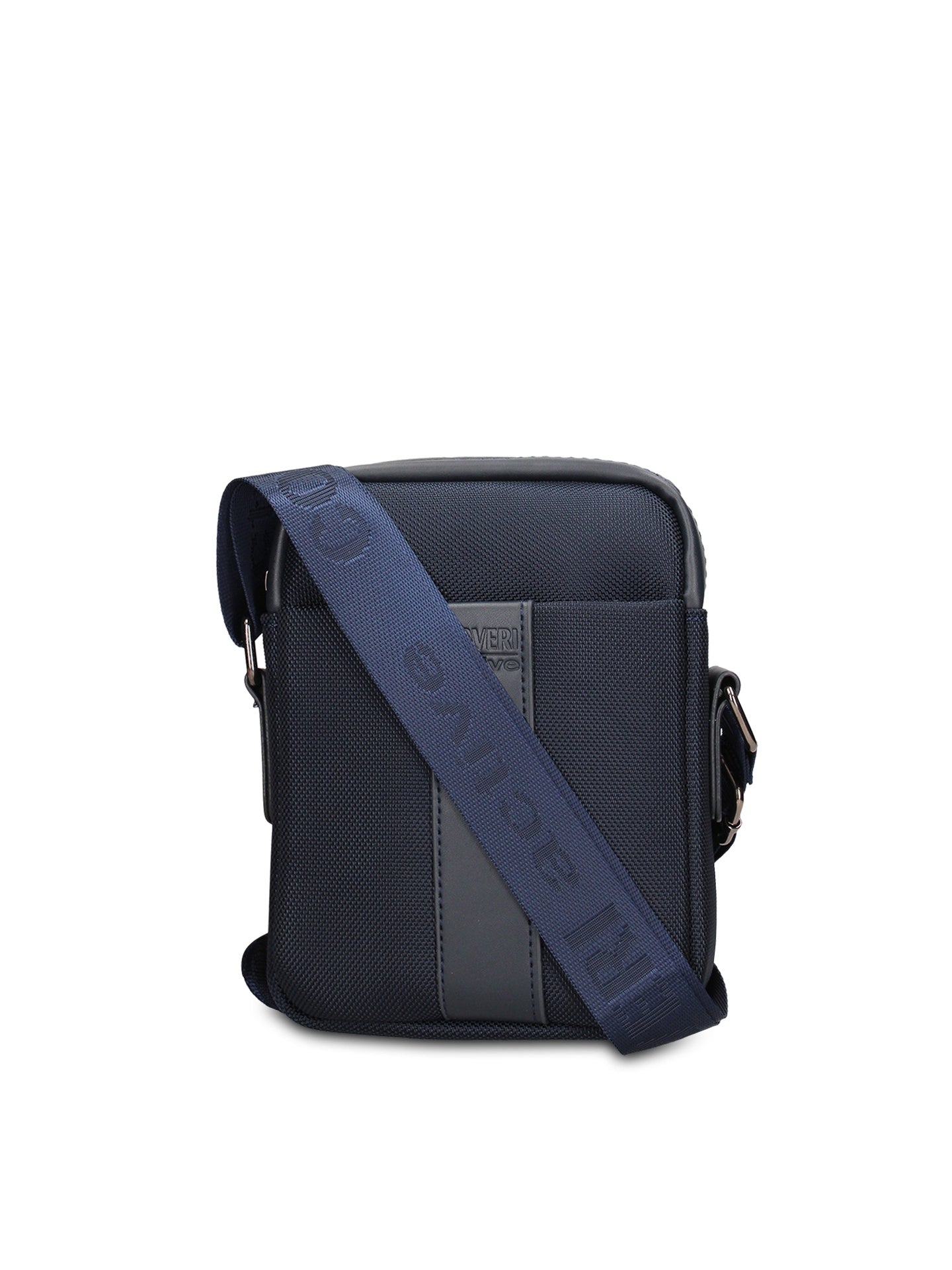 Borsa a Tracolla in 100% Pu Vegan Leather Blu