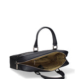 Dunkelblaue Tasche aus echtem Leder