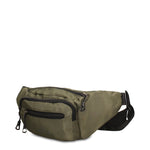 Marsupio in 100% Pu Vegan Leather Verde Scuro