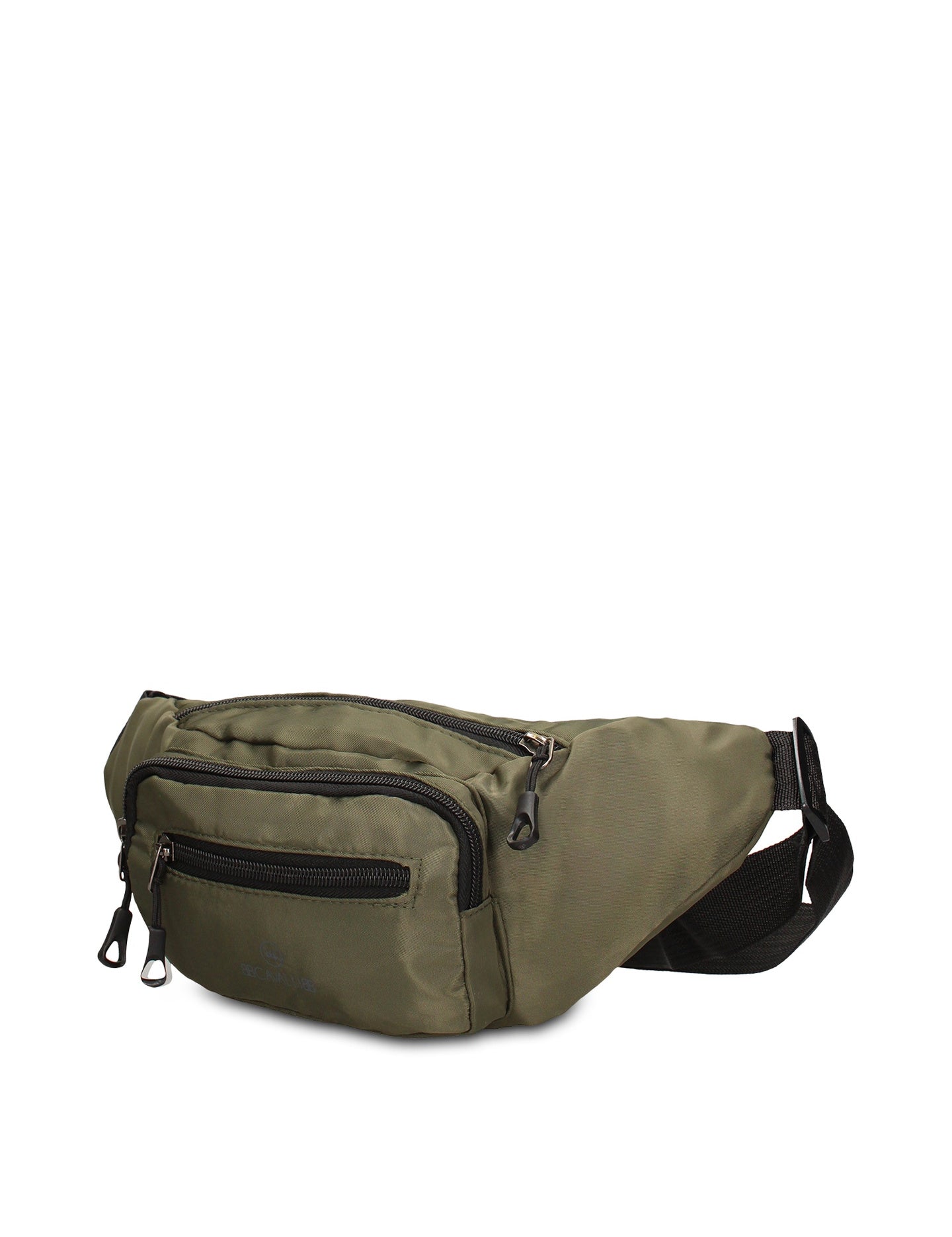 Marsupio in 100% Pu Vegan Leather Verde Scuro