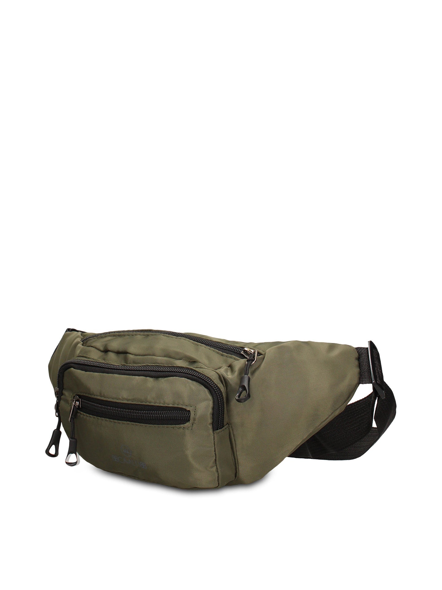 Marsupio in 100% Pu Vegan Leather Verde Scuro
