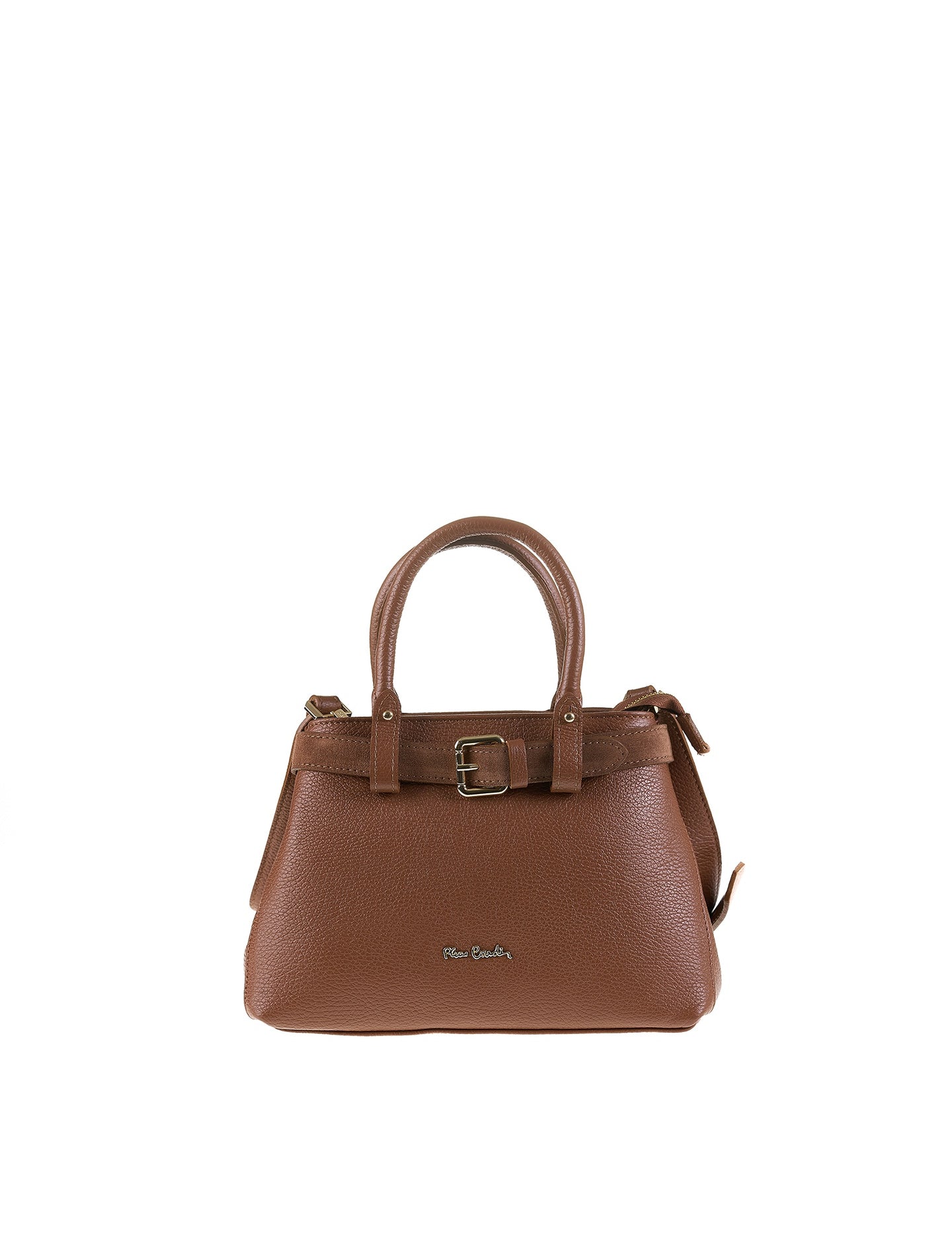 Borsa a Mano in Vera Pelle Cuoio Pierre Cardin