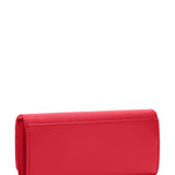 Portefeuille en cuir Palmellato rouge