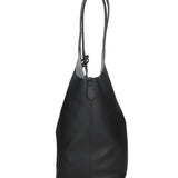 Borsa a Mano in Vera Pelle Nero