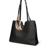 Borsa a Mano in Pelle Vegana Nero