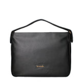 Borsa a Spalla in Vera Pelle Nero Braccialini