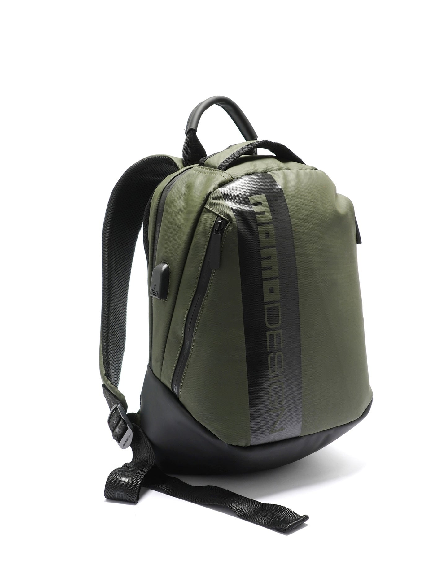 Zaino in Polyurethane Verde