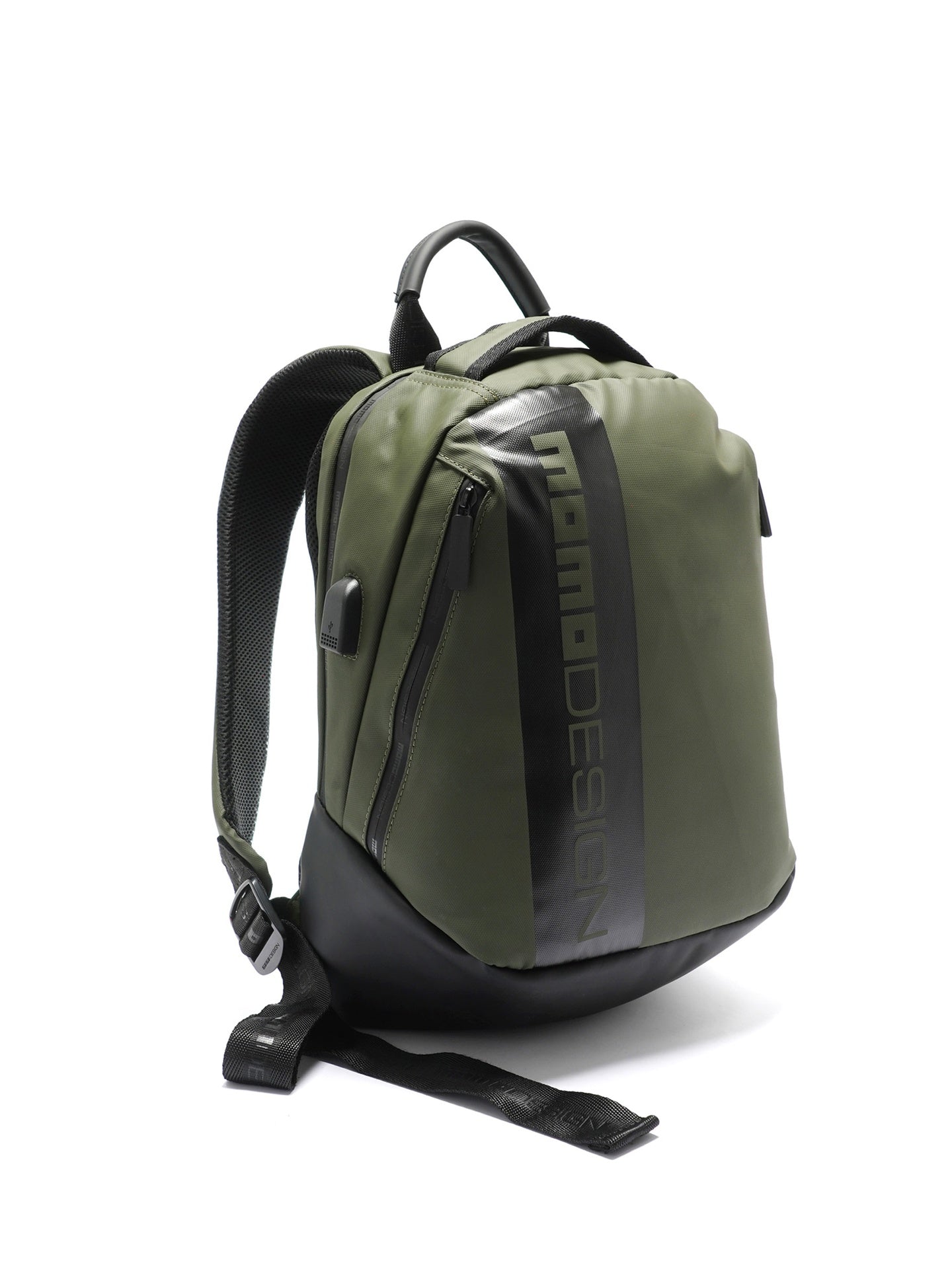 Zaino in Polyurethane Verde
