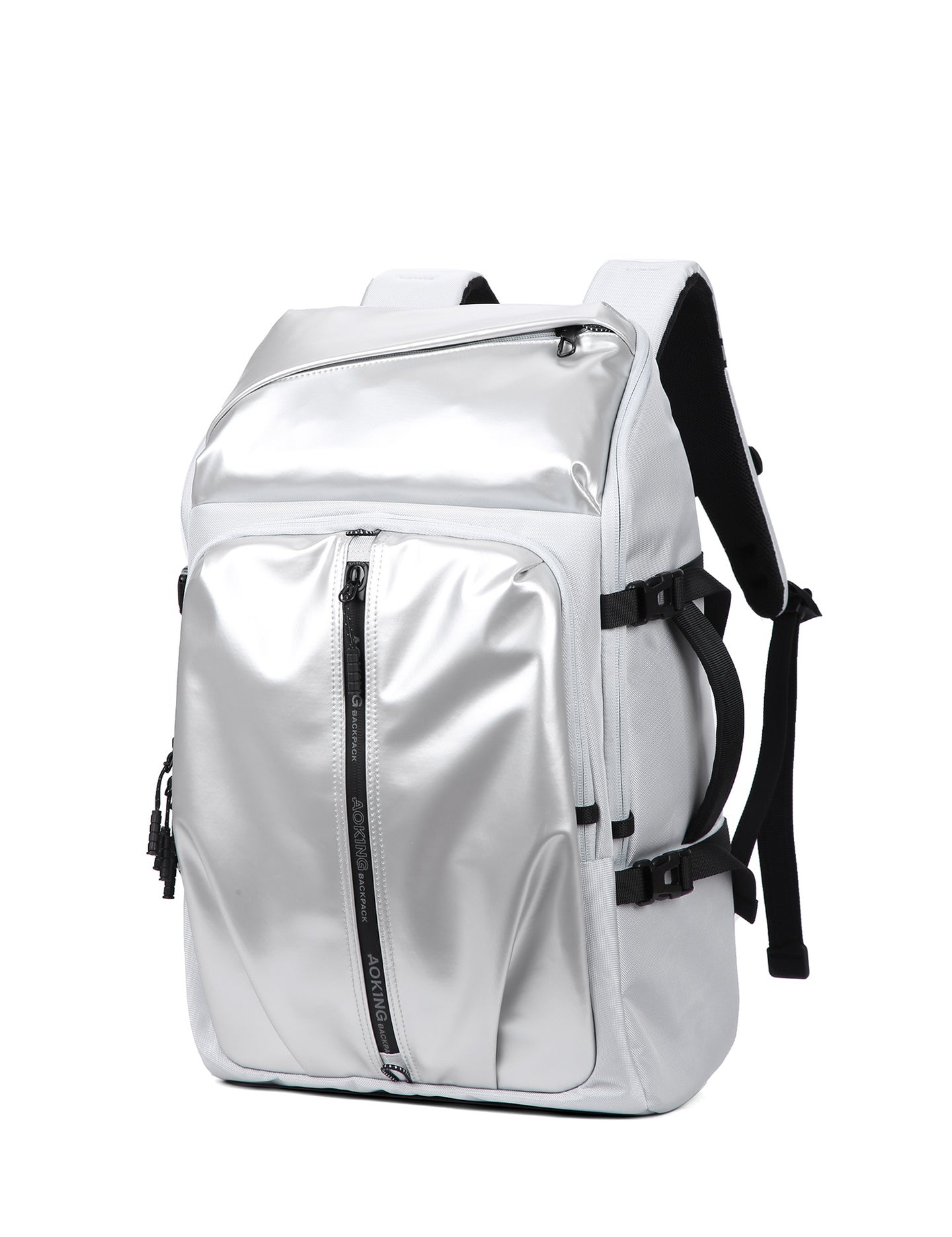 Zaino Unisex Solara Nova in Poliestere Grigio