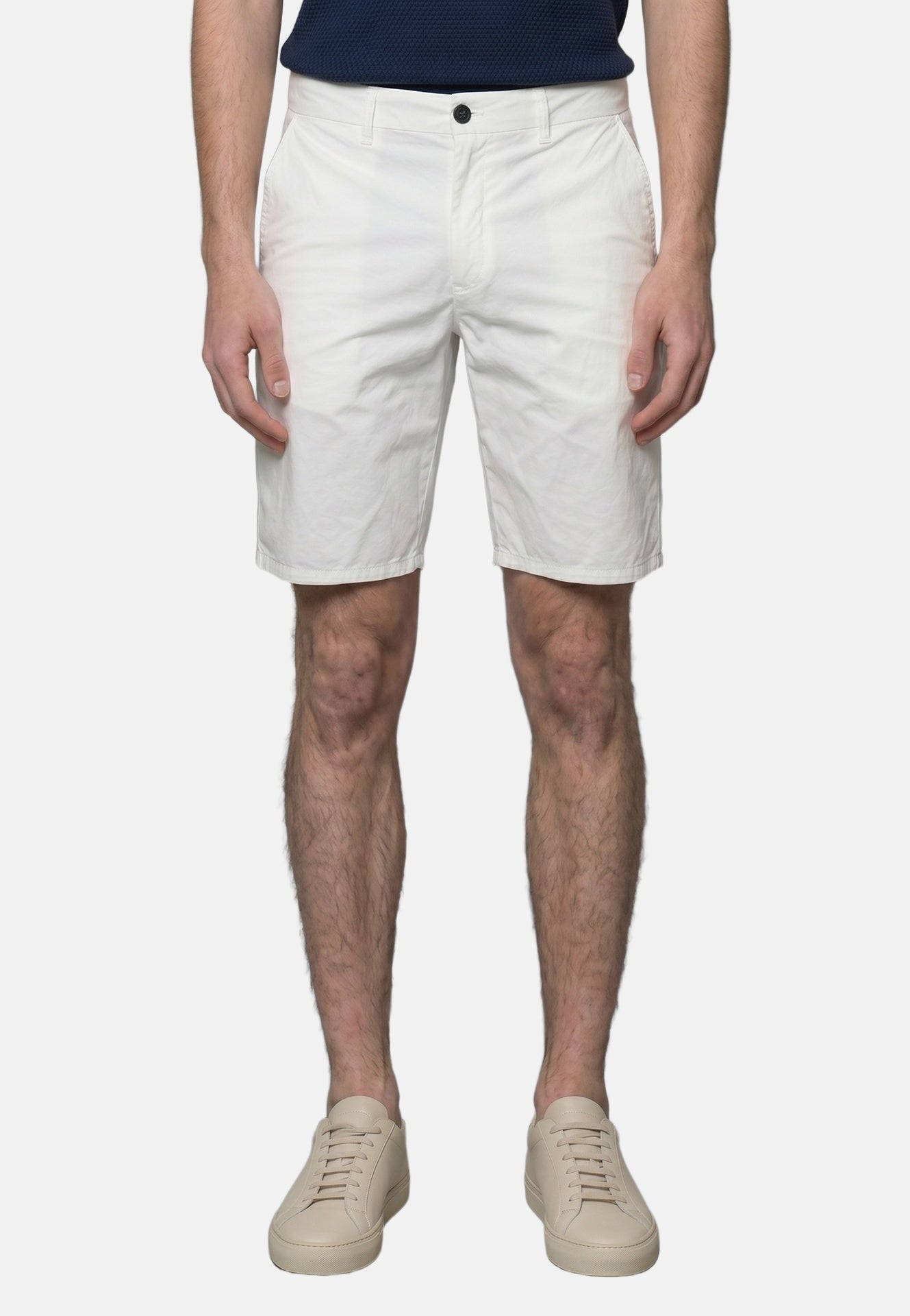 Jeans in Cotone Bianco Navigare