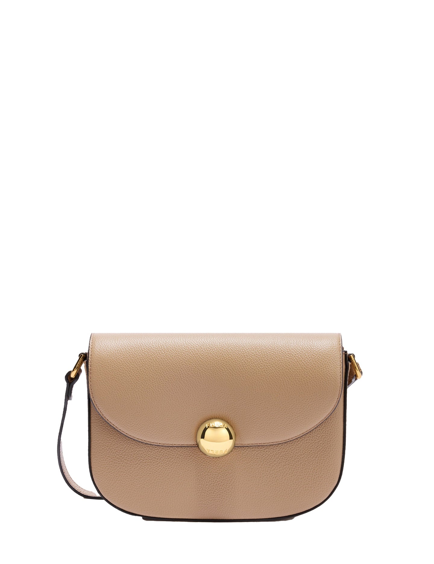 Borsa a Tracolla in Pelle Taupe Furla