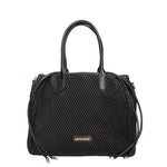 Borsa a Spalla in Polyester Nero Pierre Cardin
