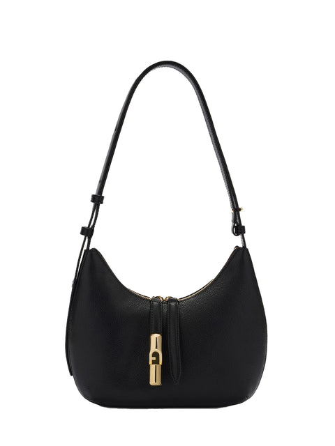 Borsa a Spalla in Pelle Nero