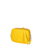 Borsa a Tracolla in Dollaro Leather Giallo