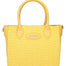 Borsa a Mano in Pelle Vegana Giallo Pierre Cardin