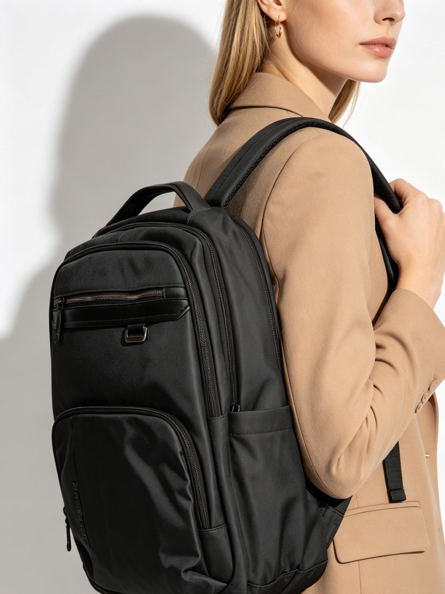 Zaino in Poliestere 100% Grigio
