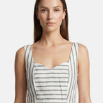 Vestito in Cotone Nero Roberta Rossi