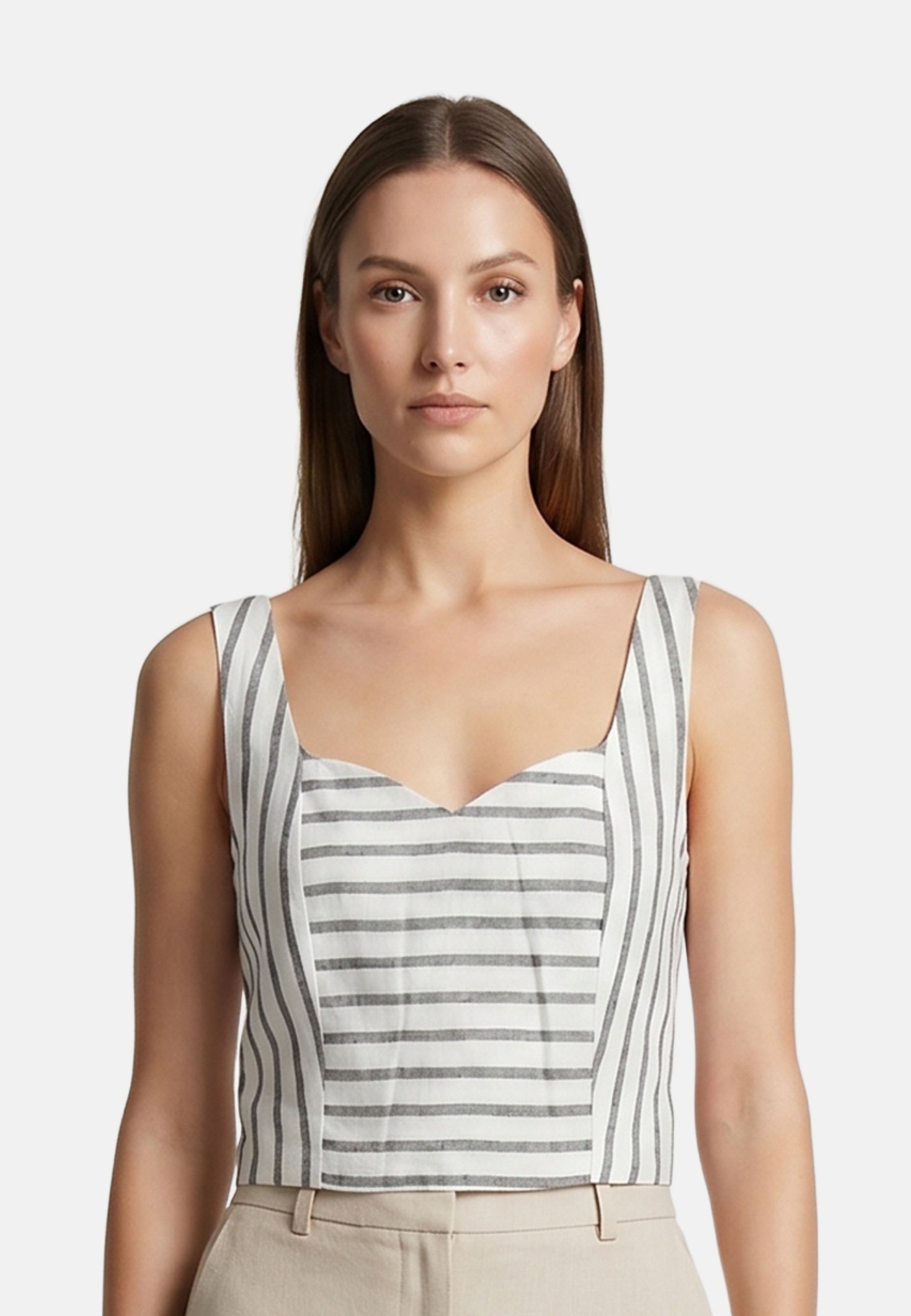 Vestito in Cotone Nero Roberta Rossi