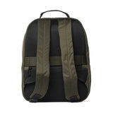 Zaino Uomo Polyurethane in Pelle Vegana Verde Militare