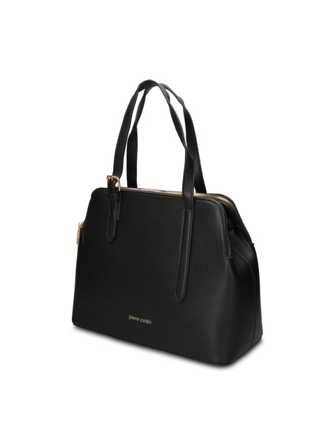 Borsa a Tracolla in Pelle Vegana Nero