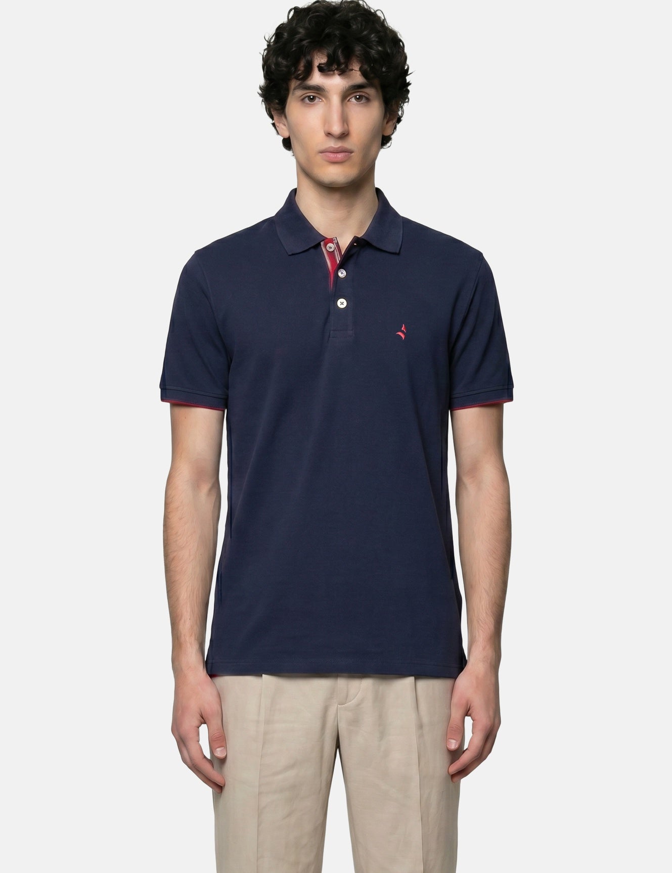Camicia in Cotone Blu Navy Navigare