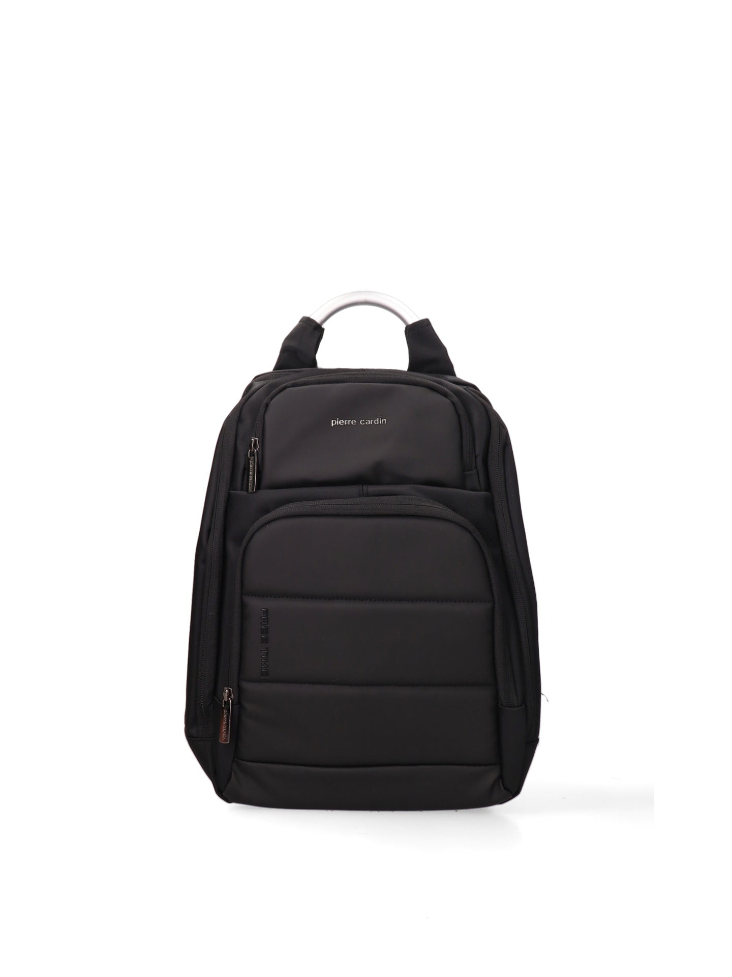 Zaino Uomo Élanier in Pelle Vegana Nero Pierre Cardin