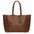 Borsa a Mano in 100% Cow Leather Bruciato Chiara Ferretti