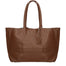 Borsa a Mano in 100% Cow Leather Bruciato Chiara Ferretti