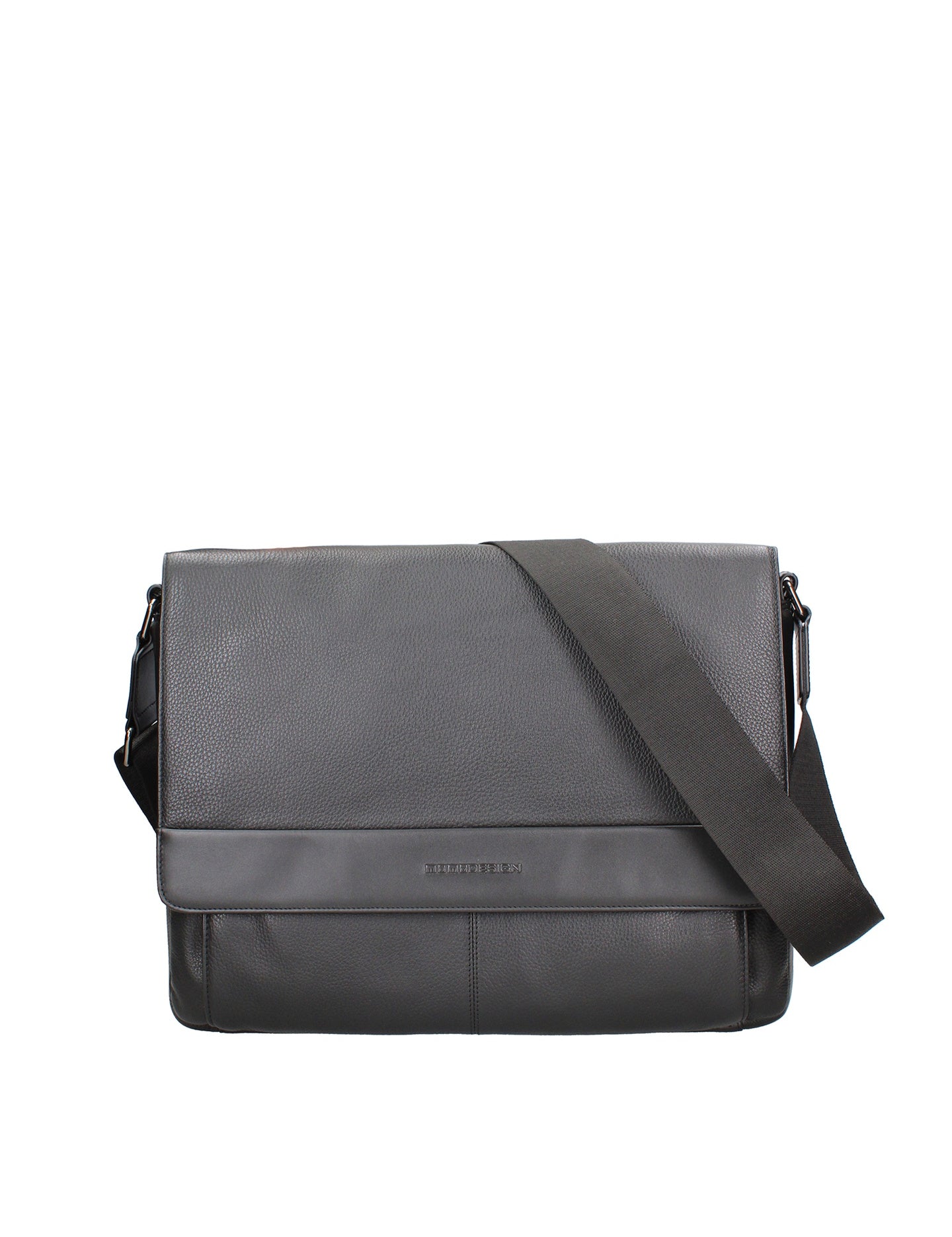 Borsa a Tracolla in Vera Pelle Nero