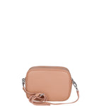 Borsa a Tracolla in Dollaro Leather Rosa