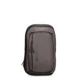 Marsupio in 100% Pu Vegan Leather Grigio Scuro