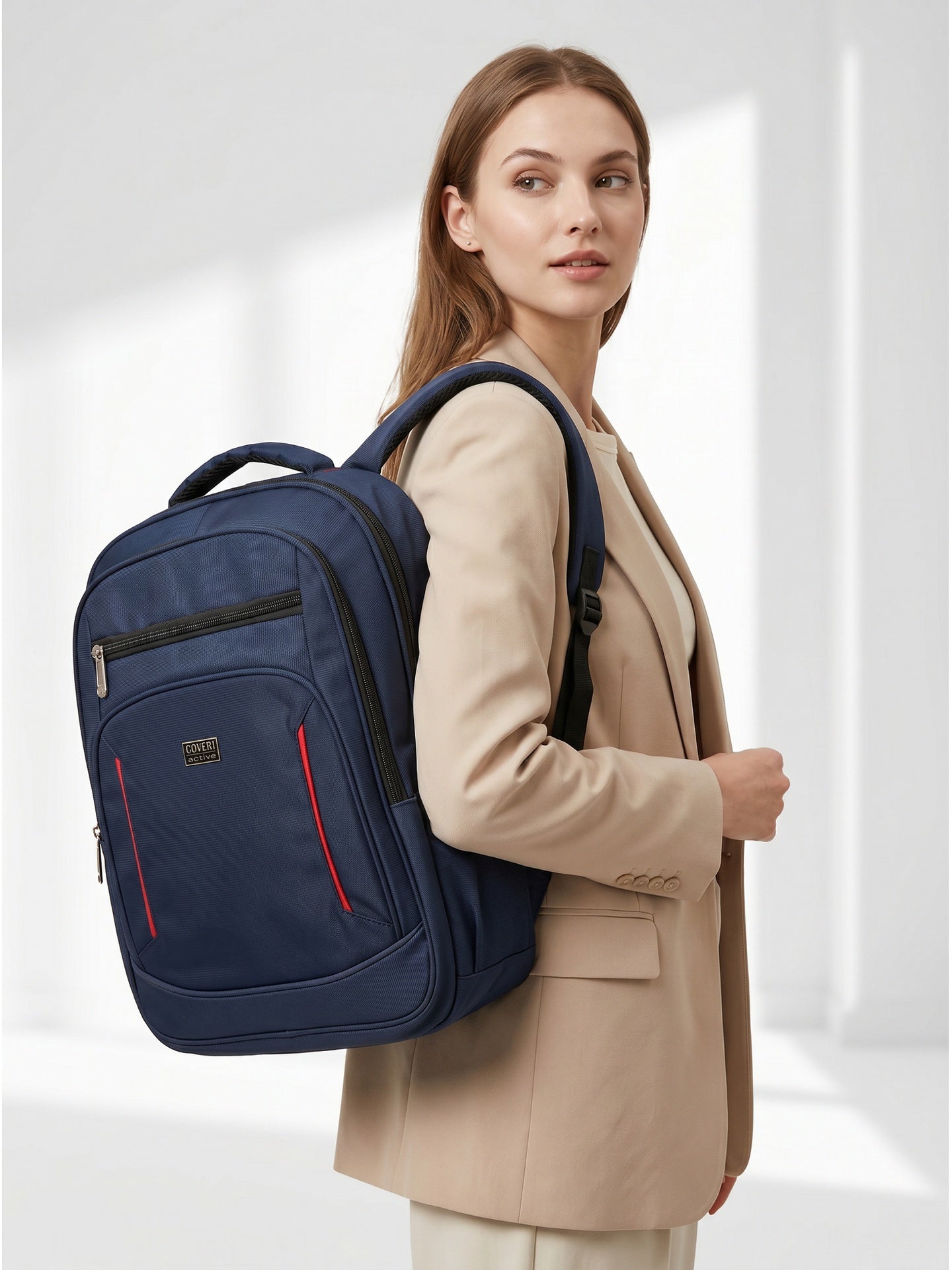 Zaino in Poliestere 100% Blu