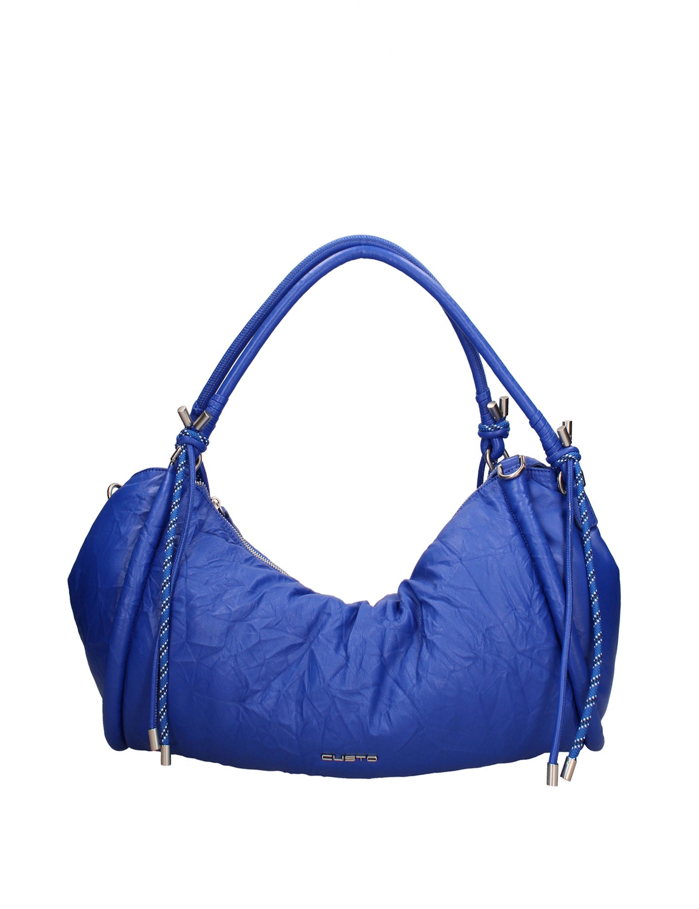 Borsa a spalla CUSTO - Bluette