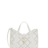 Borsa a Mano in Pelle Bianco Furla