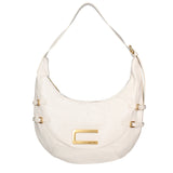 Borsa a spalla CUSTO - Bianco