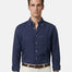 Camicia in Cotone Blu Navy Navigare