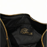 Borsa a Tracolla in Dollaro Leather Nero