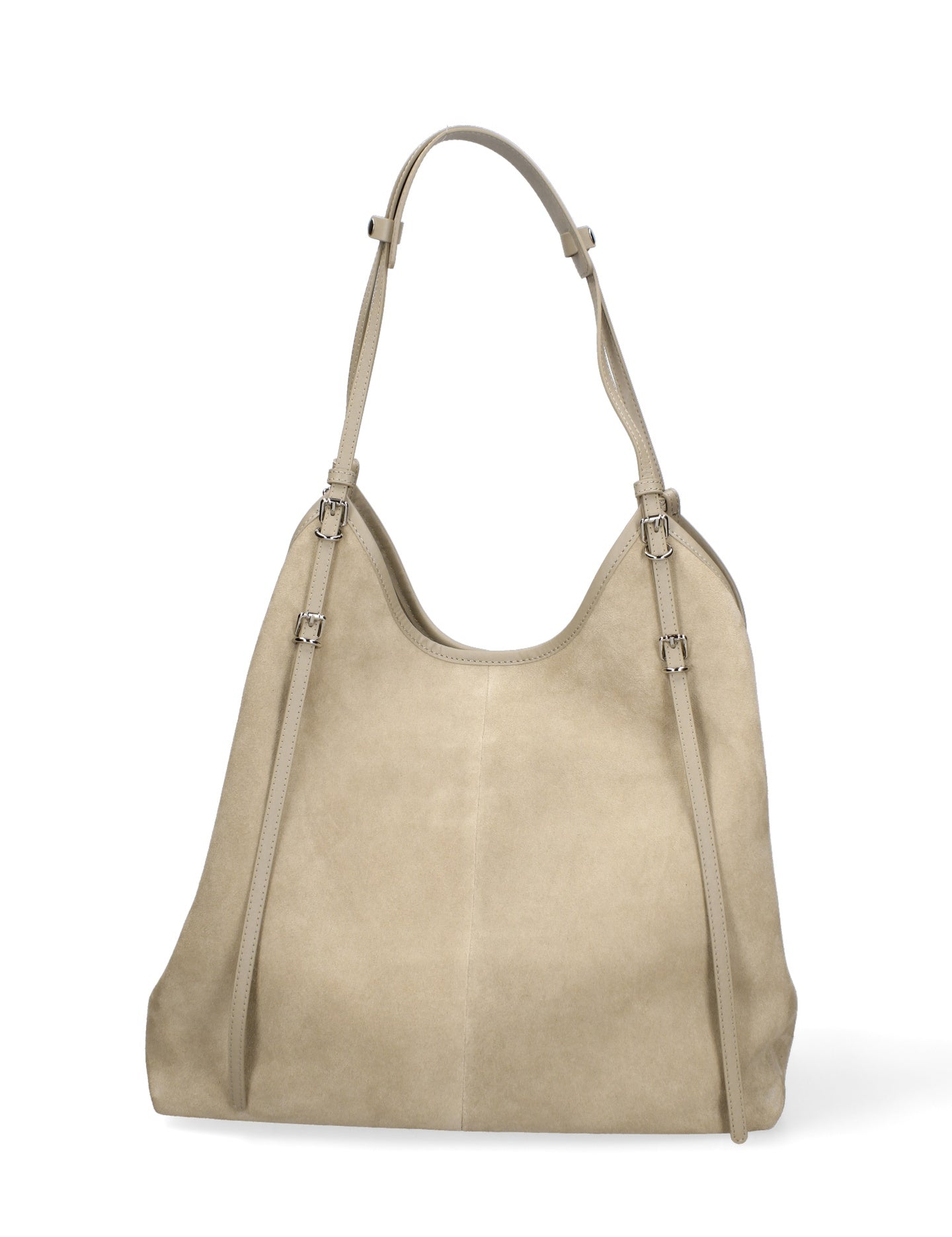 Borsa a Spalla in Vera Pelle Verde Chiara Ferretti