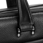 Borsa a Mano in Vera Pelle Nero