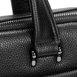 Borsa a Mano in Vera Pelle Nero
