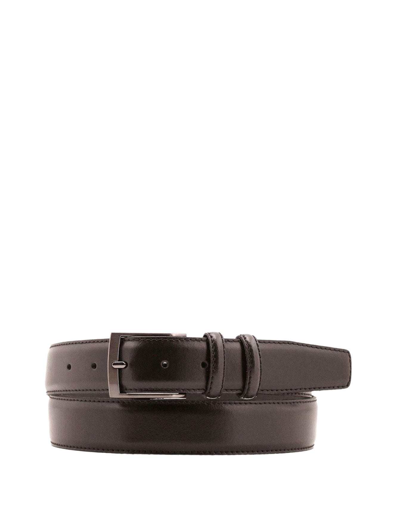 Cintura in Vera Pelle Nero Navigare