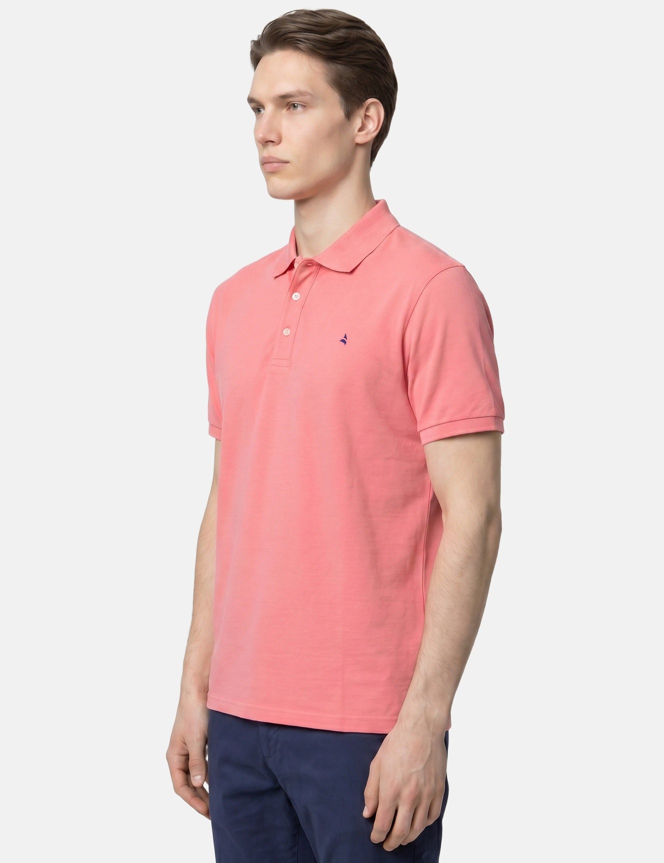 Camicia in Cotone Corallo