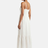 Vestito in Viscosa Bianco