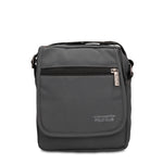 Borsa a Tracolla in 100% Pu Vegan Leather Grigio
