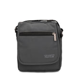Borsa a Tracolla in 100% Pu Vegan Leather Grigio