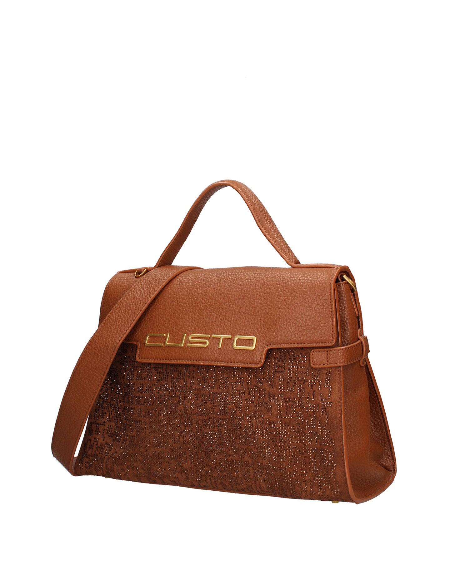 Borsa a mano CUSTO - Cuoio