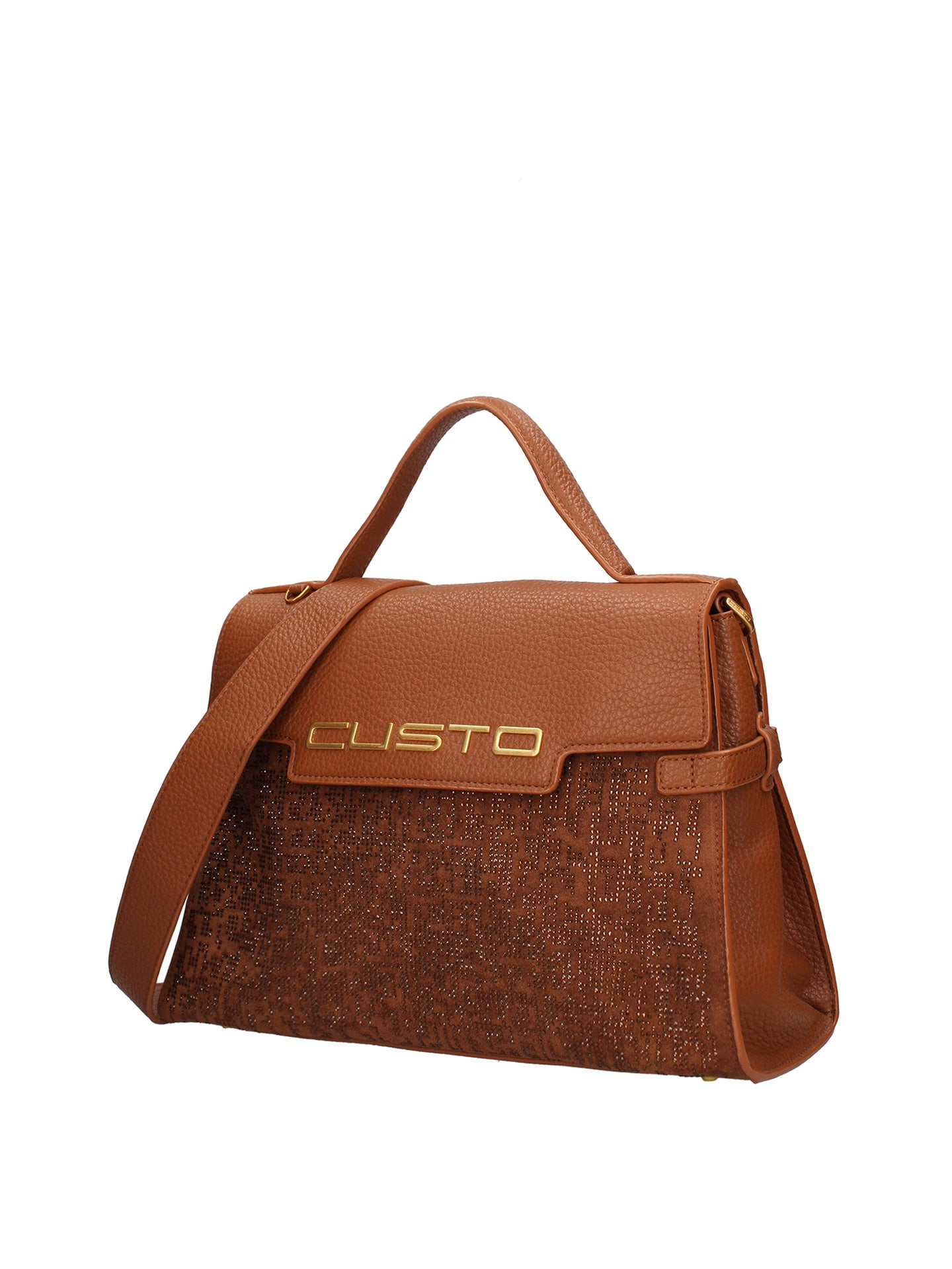 Borsa a mano CUSTO - Cuoio