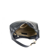 Borsa a Spalla in Vera Pelle Nero