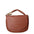 Borsa a Spalla in Vera Pelle Marrone Braccialini