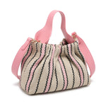 Borsa Shopper in Cotone Rosa